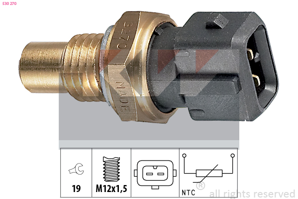 Senzor,temperatura lichid de racire 530 270 KW